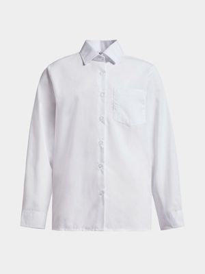 Jet Boys White School Shirt