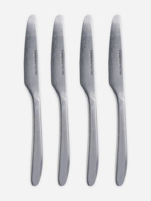 Jet Home Silver 4 Piece Dinner Knife Set