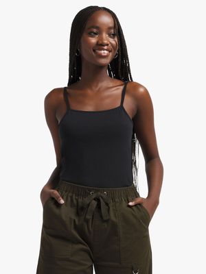 Jet Women's Black Strappy T-Shirt