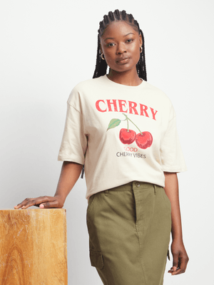 Jet Women's Stone Cherries Graphic Tee