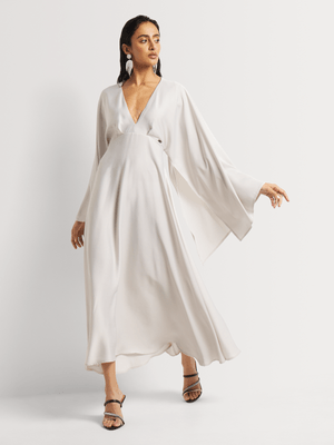 Luella Cape Style Kaftan Maxi Dress