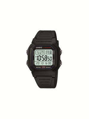 Casio Retro Black Resin Watch