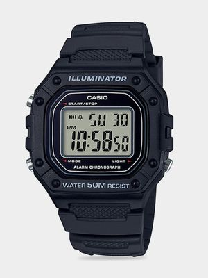 Casio Mens Black Digital Watch