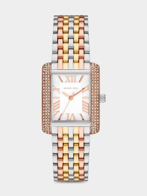 Michael Kors  Emery Tri-tone Stainless Steel Bracelet Watch