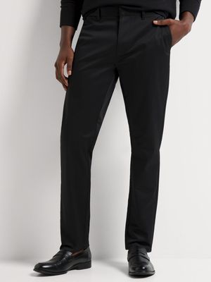 Men's Markham Smart Slim Black Chino