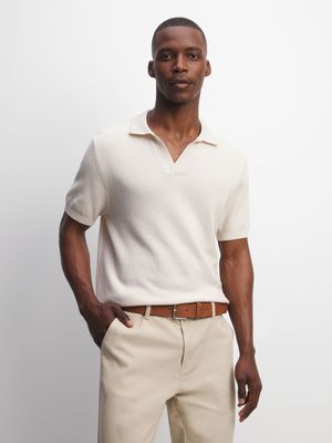 Men's Natural Knit Golfer