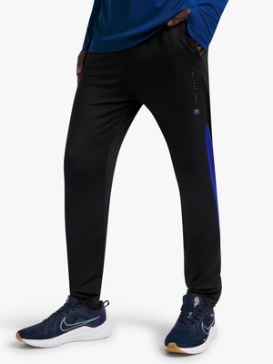 Mens TS Black/Blue Football Training Pants