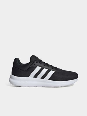 Mens adidas  Lite Racer 4.0 Black/White Sneaker