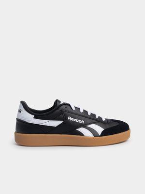 Mens Reebok Smash Edge Black/White Sneaker