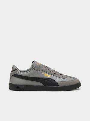 Mens Puma Club II Era Grey/Black Sneakers