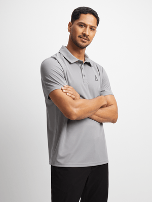 Mens APX Easy-Care Grey Golfer