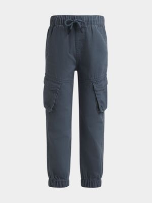 Jet Younger Boys Petrol Cargo Joggers