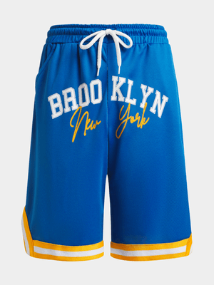 Jet Older Boys Cobalt Brooklyn Basketball Shorts