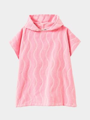 Cotton On Kids Pink Hooded Towel