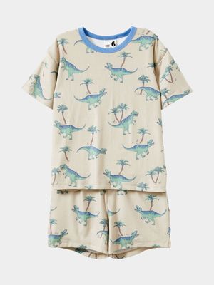 Cotton On Kids Multi Damon Short Sleeve Pyjama Set