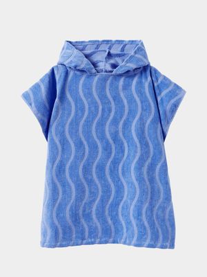 Cotton On Kids Blue Hooded Towel