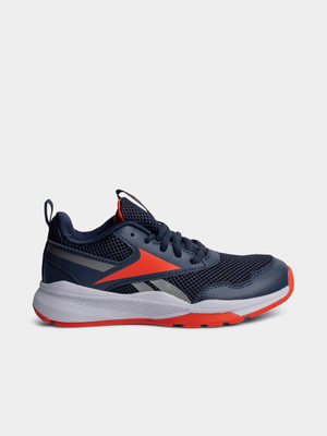 Kids Reebok XT Sprinter 2.0 Navy/Orange Sneaker