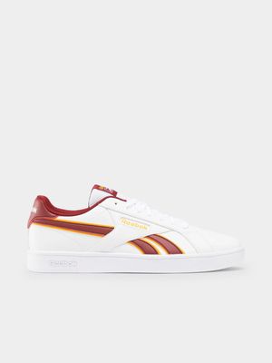 Mens Reebok Court Retro White/Maroon Sneaker