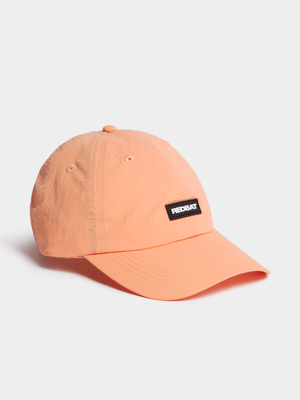 Redbat Unisex Rubber Dad Orange Cap