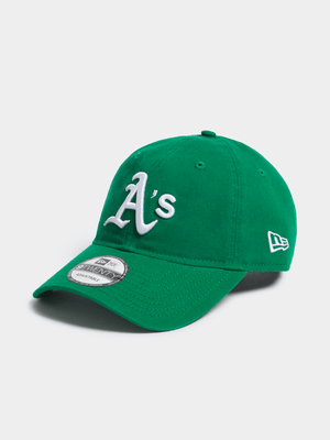 New Era Unisex 9TWENTY Oakland's A's Green Cap