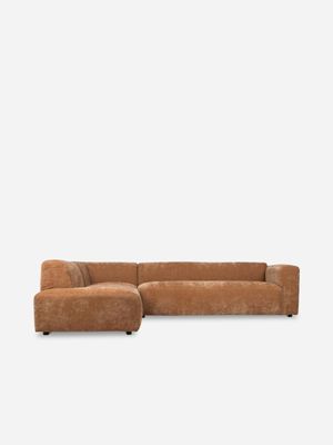 Annie 3 Piece Modular Sofa Wildflower Caramel