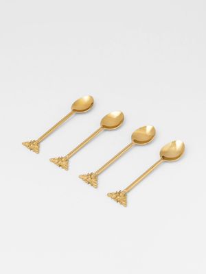 AH Gold Bee Spoon Set of 4