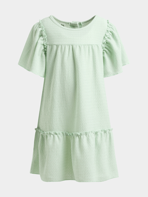 Jet Younger Girls Olive Dress