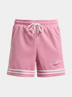 Jet Teen Girls Pink Basketball Shorts