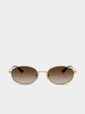 Vogue Eyewear Gold 56 Sunglasses