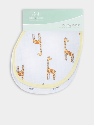 Infants Aiden & Anais Multi 2 pack Burpy Bibs