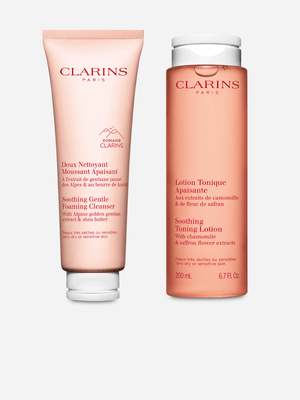 Clarins Cleansing Duo Soothing Set