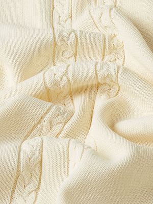 G-Star Women's Pointelle Knitted White Sweater