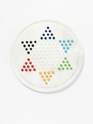 Marble Chinese Checkers Game