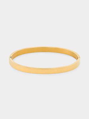 Tempo Jewellery Gold Plated Stainless Steel Bangle