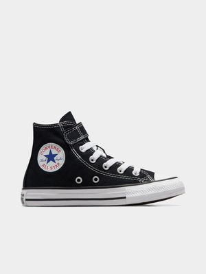 Converse Kids CTAS 1v Easy-On Hi Black Sneaker