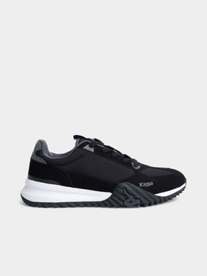 Mens Kappa Arklow 1 Black/Grey Sneaker