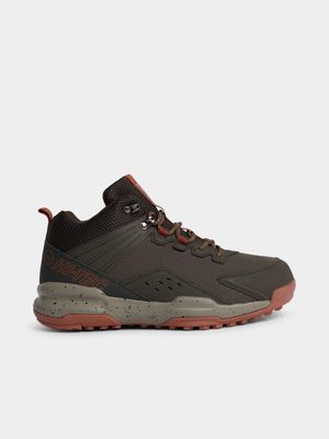 Mens Hi-tec  Glacier  Khakhi/Clay Sneaker