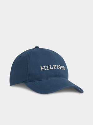 Men's Tommy Hilfiger Blue Monotype Soft Cap