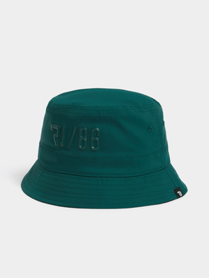 Men's Relay Jeans Plastisol Forest Green Bucket Hat