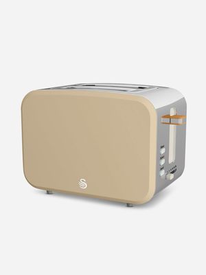 Swan Nordic 2 Slice Toaster Oatmeal