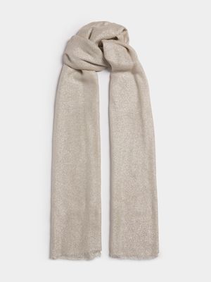 Shimmer Linen Oblong Scarf