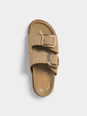 Luella Whipstitch Moulded Sandals