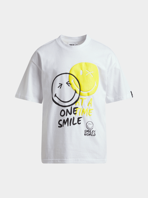 Boys Smiley Relaxed Tee