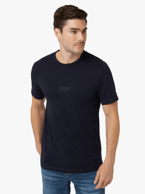 Men's Guess Navy Aidy T-Shirt