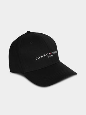 Men's Tommy Hilfiger Black Established Cap