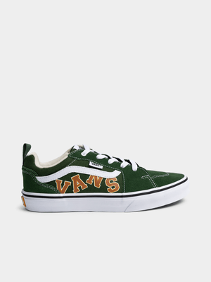 Junior Vans Filmore Green/White Sneaker