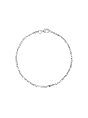 Sterling Silver Women's Classic Singapore Bracelet