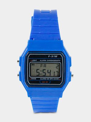 Boy's Blue Digital Watch