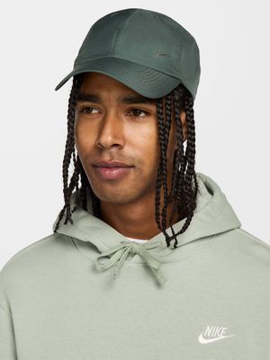 Nike Dri-Fit Club Metal Swoosh Green Cap