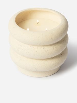 Ceramic Bubble Citronella Candle 14 x 12.7cm